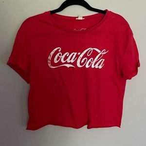 GARAGE Coca Cola Crop Top